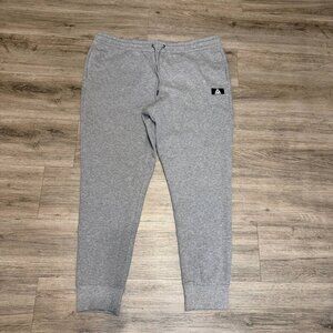 Reebok Graphic Jogger Women’s Sweatpants Drawstring Cuffed XXL Flint Grey